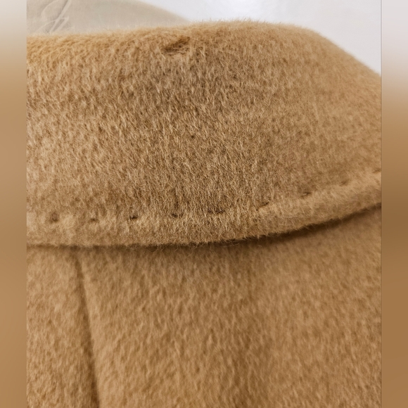 NWT - Angora Blend Venezia-Milano Camel Blazer - Size 16 - Picture 10 of 16